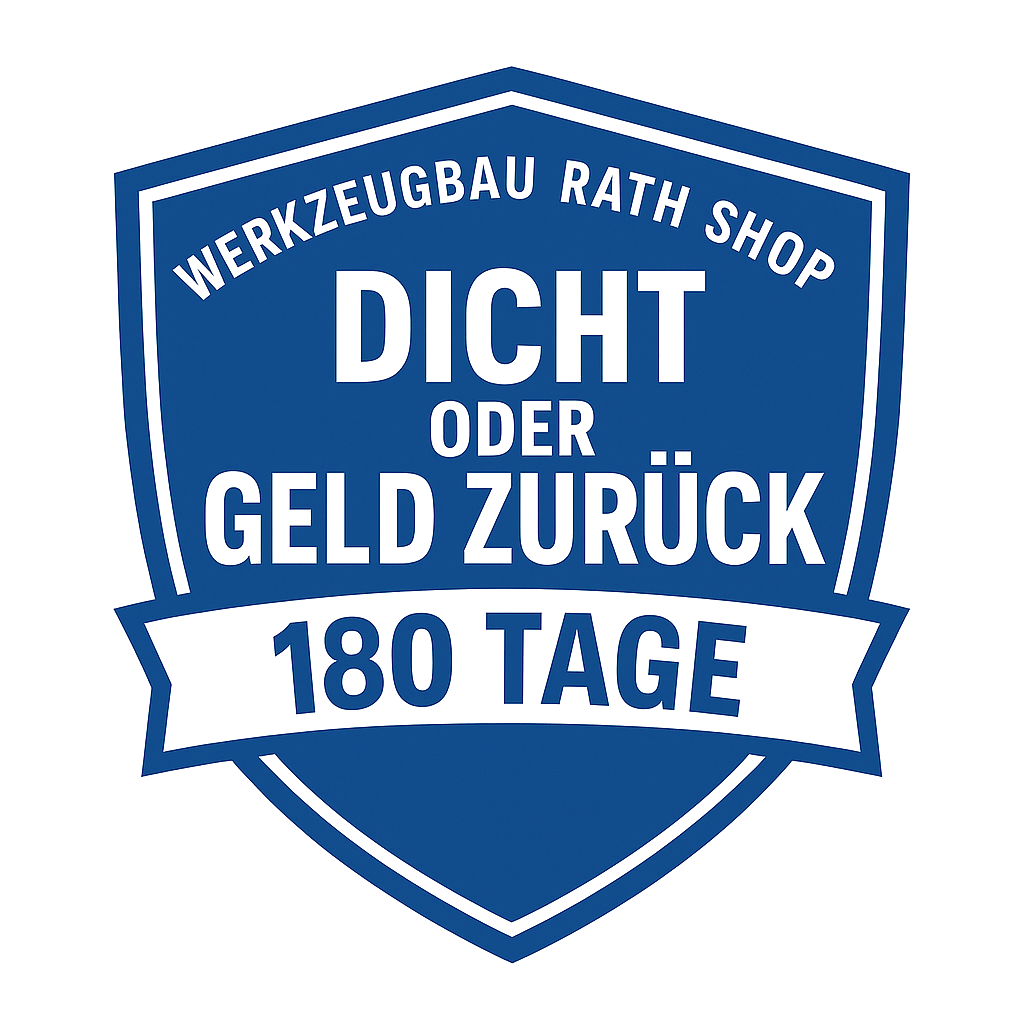 180-Tage Garantie Dicht oder Geld zurück