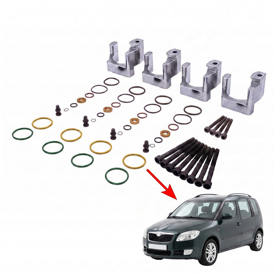 PDE-Reparaturhalter_Einbau-Set_SKODA-Roomster_4-Zylinder
