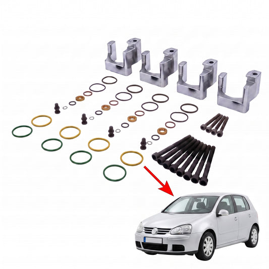 PDE-Reparaturhalter_Einbau-Set_VW-Golf-5_4-Zylinder