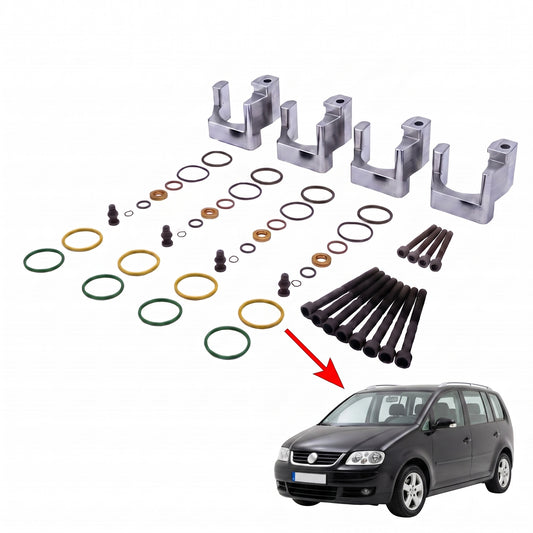 PDE-Reparaturhalter_Einbau-Set_VW-Touran_4-Zylinder