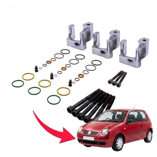 PDE-Reparaturhalter_Einbauset_VW-Lupo_3-Zylinder