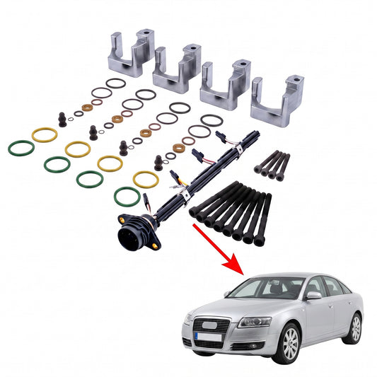 PDE-Reparaturhalter_Komplett-Set_AUDI-A6_4-Zylinder