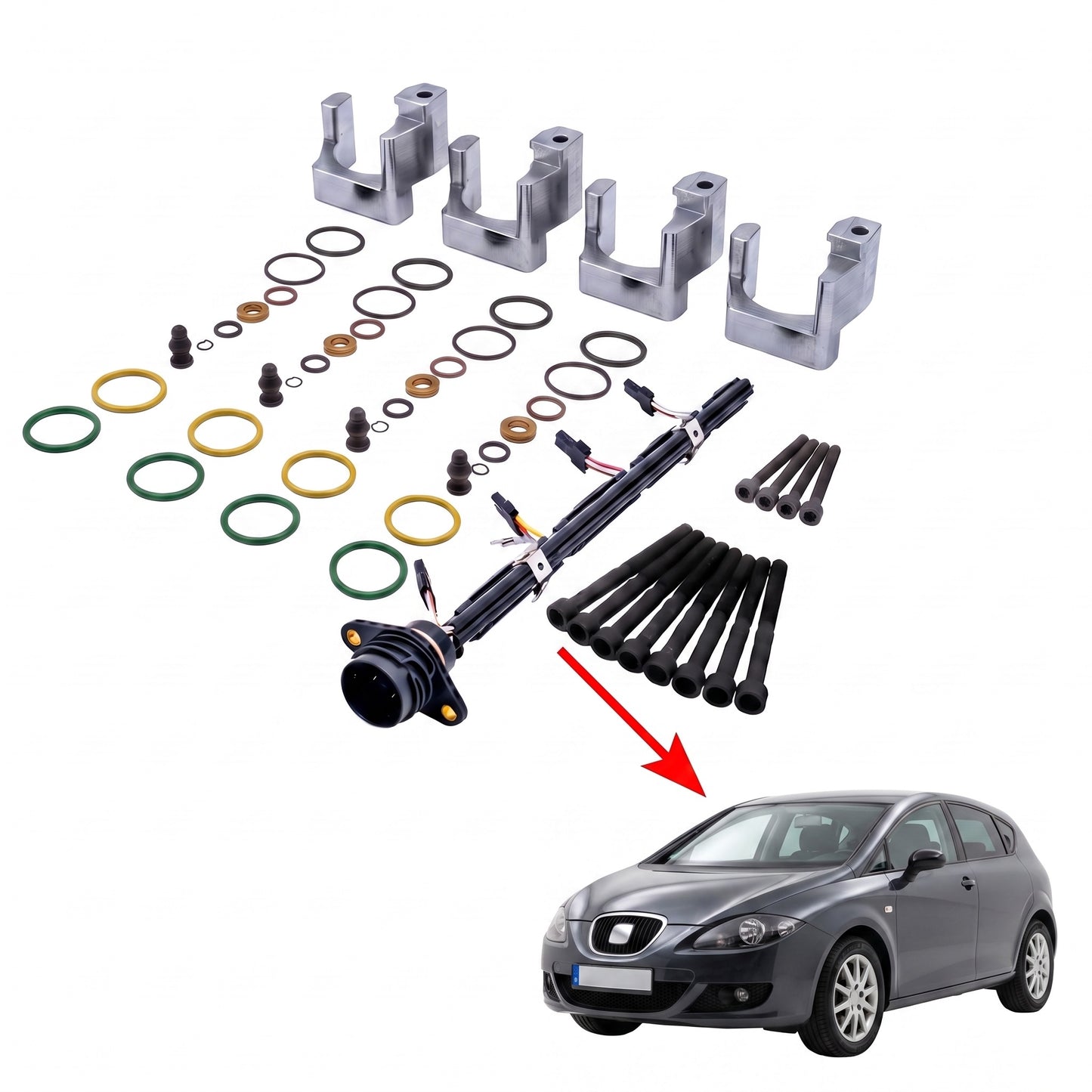 PDE-Reparaturhalter_Komplett-Set_SEAT-Leon_4-Zylinder