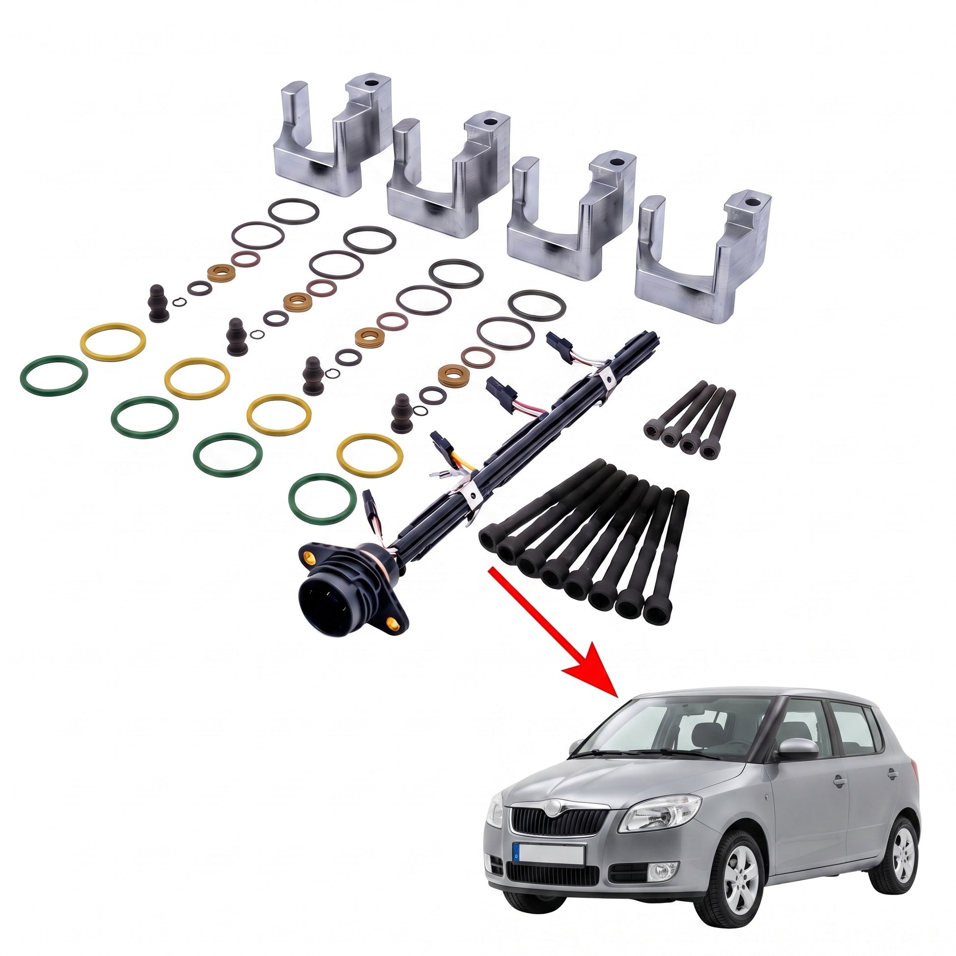 PDE-Reparaturhalter_Komplett-Set_SKODA-Fabia-2_4-Zylinder