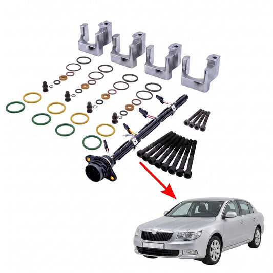 PDE-Reparaturhalter_Komplett-Set_SKODA-Superb-2_4-Zylinder