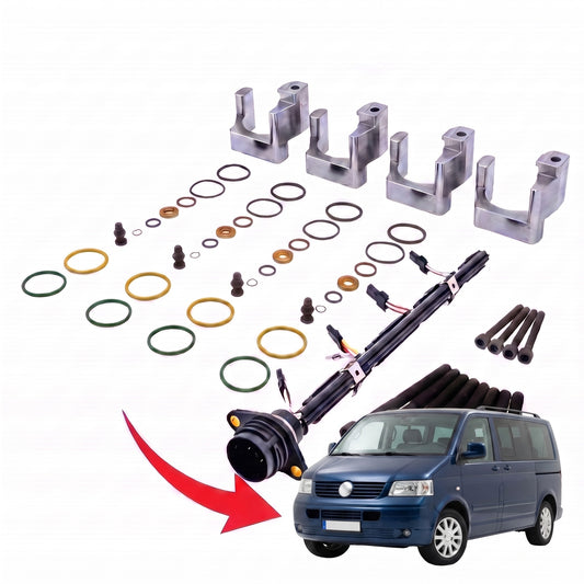 PDE-Reparaturhalter_Komplett-Set_VW-Multivan-T5_4-Zylinder