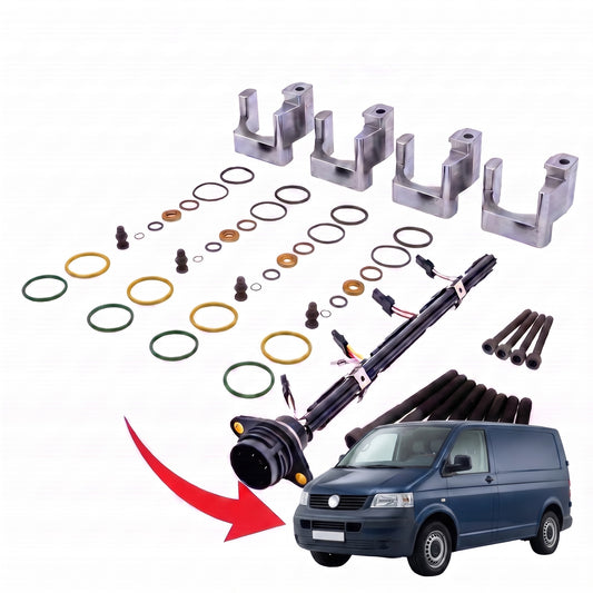 PDE-Reparaturhalter_Komplett-Set_VW-T5_4-Zylinder